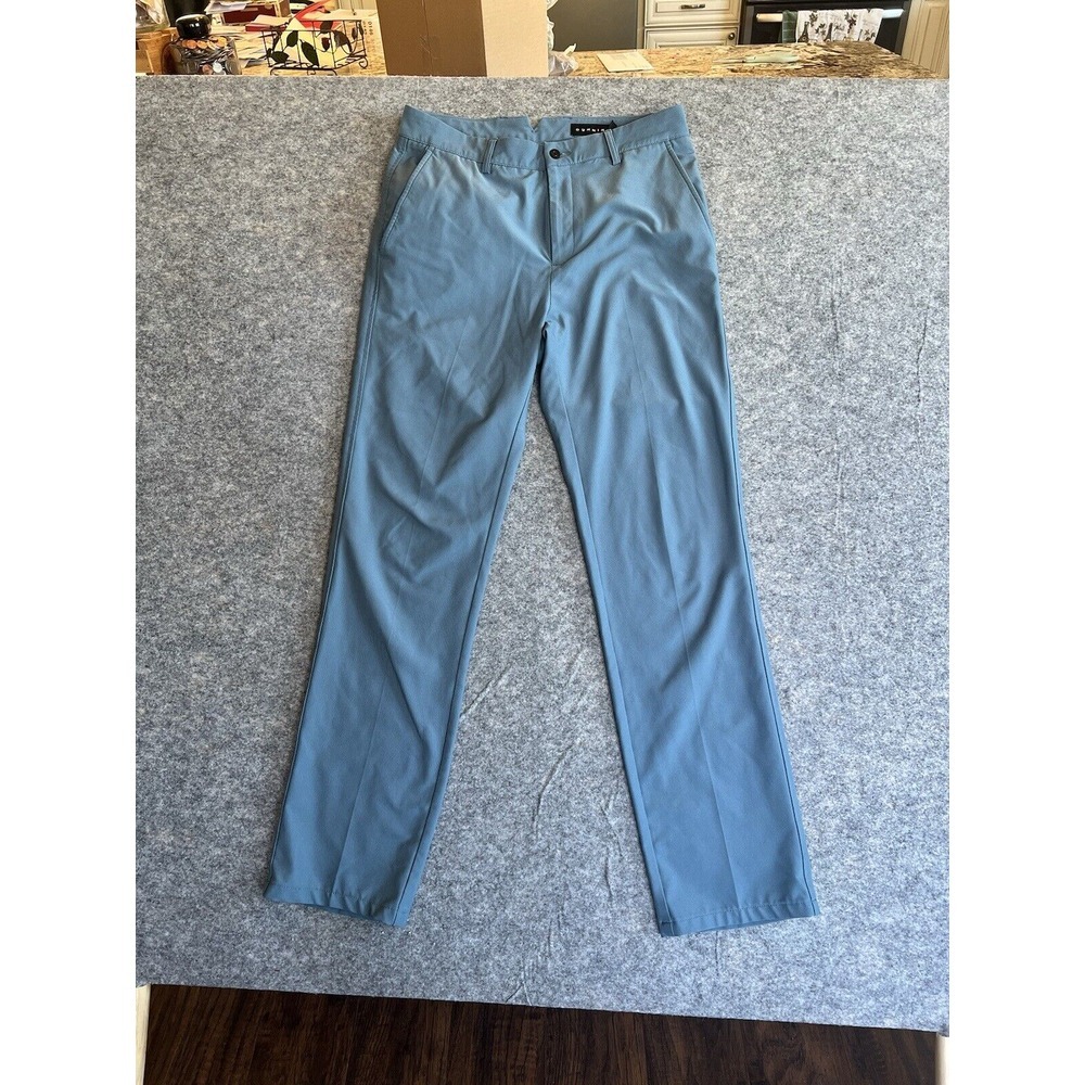 Dunning Golf Pants Mens‎ Size 30x32 Blue Straight Fit Preppy Casual Chino